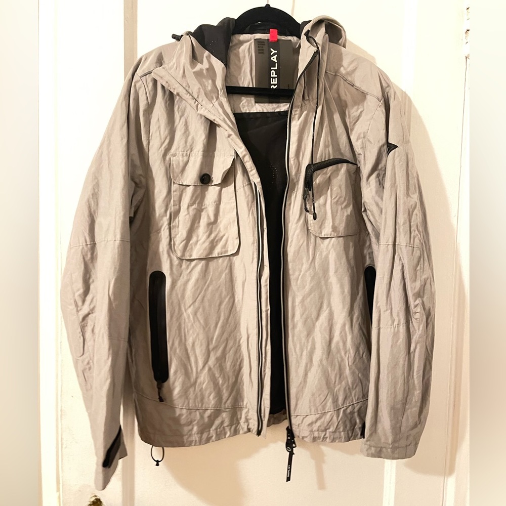 Replay rain coat (NWOT)